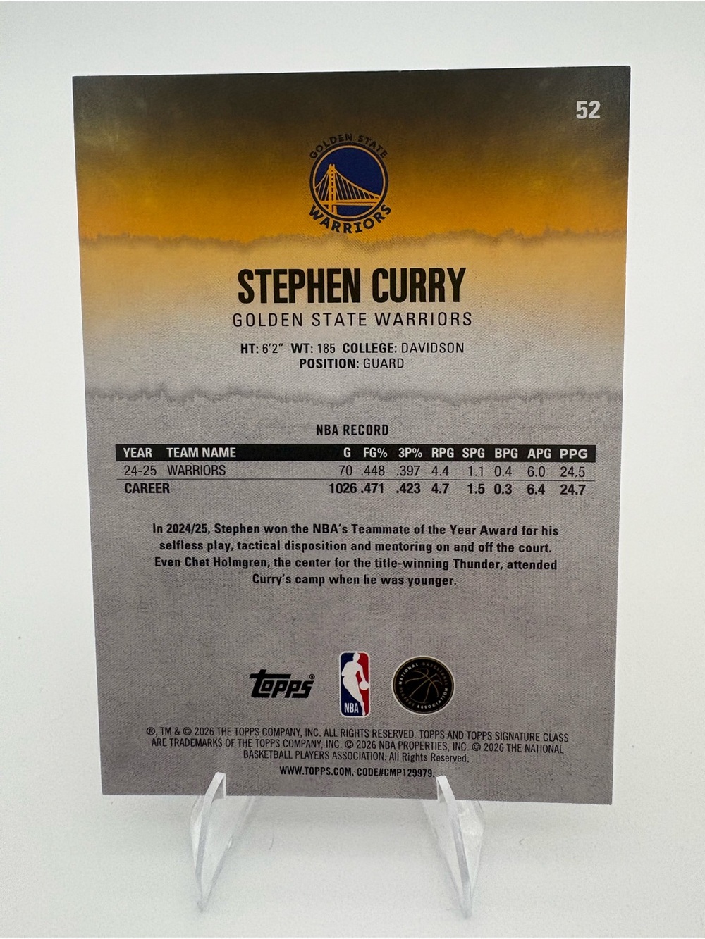 Stephen Curry Warriors 4-Card Lot 🔥 Bomb Squad & Inserts 🔥 Panini / Topps - Picture 5 of 6